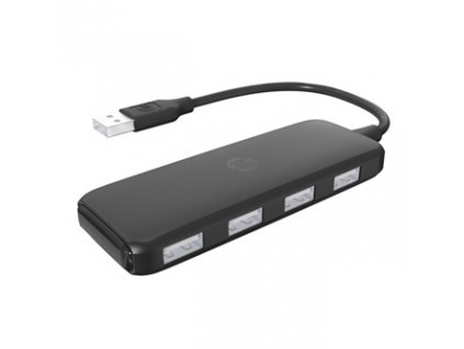 USB (2.0) hub 4-port, DHC-CT110C, černý, Hewlett-Packard