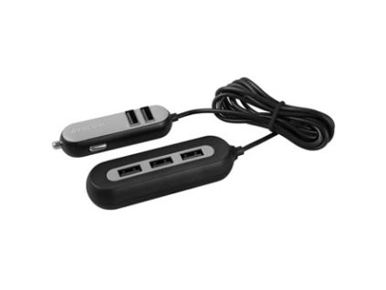 Avacom  Car hub 5-port  NACL-CH5X-KK  černá  do autozapalovače