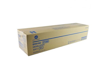 353310 konica minolta originalni developer a9c80kd dv 619c cyan 600000str