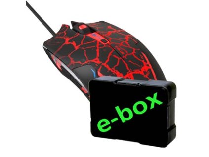 E-blue Cobra  černo-červená  EMS624BKCA-IU