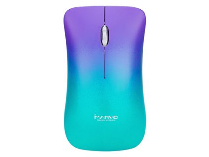 Marvo Myš DWM102PP, 1600DPI, 2.4 [GHz], optika, 3tl., bezdrátová, barevná, vestavěná baterie, kancelářská, tichá