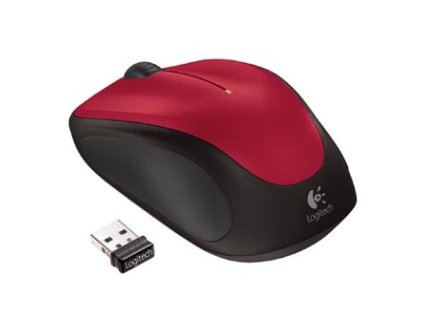Logitech M235  červená  910-002496