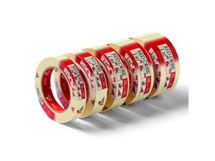 378882 lepici paska red core maskovaci schuller eh klar zluta 50mm 50m