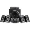367809 logitech reproduktory z906 digital 5 1 500w cerne dalkove ovladani vyborne basy subwoofer 165w