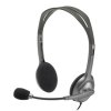 397878 logitech stereo h110 sluchatka s mikrofonem seda