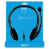 397881 4 logitech stereo h111 sluchatka s mikrofonem cerna