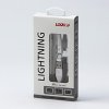 363786 2 logo usb kabel 2 0 usb a samec apple lightning samec 1m mfi certifikace 5v 2 4a bily box nylonove opleteni hlinikovy k