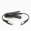 363780 1 logo usb kabel 2 0 usb a samec apple lightning samec 1m mfi certifikace 5v 2 4a stribrny box nylonove opleteni hliniko