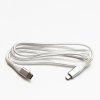 363879 1 logo usb kabel 2 0 usb c samec apple lightning samec 1m mfi certifikace 5v 3a bily box nylonove opleteni hlinikovy kry