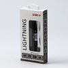 363876 2 logo usb kabel 2 0 usb c samec apple lightning samec 1m mfi certifikace 5v 3a cerny box nylonove opleteni hlinikovy kr