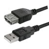 363540 logo usb prodluzka 2 0 usb a samec usb a samice 1 8m cerna 10 pack cena za 1 kus