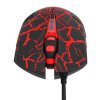365652 5 mys dratova usb e blue cobra cerno cervena opticka 2500dpi e box