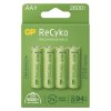 370569 nabijeci baterie aa hr6 1 2v 2600 mah gp papirova krabicka 4 pack recyko