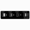 380454 6 nabijeci svitilna 1xled 1x4000 mah usb 10w 4 rezimy sviceni