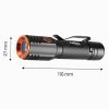 380472 13 nabijeci svitilna 1xxled 1x2200 mah cerna 20w 2000 lumenu vydrz 4 hodiny
