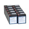 271762 nahradni baterie pro ups hp compaq r3000 xr kit 10ks baterii