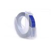 298758 nahradni paska jetworld 3d dymo z bile na modrou pro embosovani razbu 9 mm x 3 m s0898140 10 ks