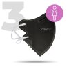 377925 nano respirator ffp2 cerny damsky 3ks nanolab