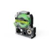 299721 paska jetworld black to fluorescencyjnym zielonym nahradni paska epson 12mm x 5m lc 4gbf lc4gbf sk12g
