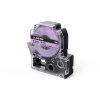 299733 paska jetworld black to pastelowo purpurowym nahradni paska epson 12 mm x 8 m lc b4pzbp lcb4pzbp