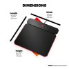 366954 7 podlozka pod mys omen by hp outpost nabijeci qi herni cerna 10 5 mm hp