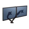 367230 polohovatelny drzak pro 2 monitory platinum 9 kg svorka nebo pruvlak 27 75x75 100x100 cerny
