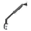 367266 1 polohovatelny drzak pro monitor 3 12kg svorka a pruchodka stolu 17 36 75x75 100x100 cerny