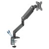 367233 polohovatelny drzak ultradesk branch single pro monitor 10kg svorka a pruchodka stolu 17 32 75x75 100x100 cerny