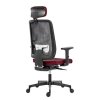 380268 3 powerton kancelarske ergonomicke kreslo lucie cervene