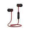 367587 powerton w2 bezdratova bluetooth sluchatka ovladani hlasitosti cerno cervena sportovni s magnetickym uchycenim typ bluetooth