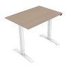 402269 pracovni stul elektricky nastavitelna vyska 75x140cm rozsah 500 mm bily 70 kg nosnost ergo