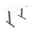 402278 pracovni stul elektricky nastavitelna vyska 75x140cm rozsah 500 mm sedy 70 kg nosnost ergo