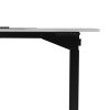 377862 13 pracovni stul elektricky nastavitelna vyska bila deska 160x75 cm 74 116 cm uplift s xxl podlozkou pod mys ultradesk