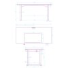 377862 15 pracovni stul elektricky nastavitelna vyska bila deska 160x75 cm 74 116 cm uplift s xxl podlozkou pod mys ultradesk