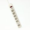 364068 2 prodluzovaci prepetova ochrana 3m 6 zasuvek bila led indikace powerton