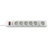 364068 8 prodluzovaci prepetova ochrana 3m 6 zasuvek bila led indikace powerton
