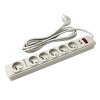 364068 prodluzovaci prepetova ochrana 3m 6 zasuvek bila led indikace powerton