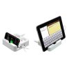 364065 2 prepetova ochrana 2 zasuvky bila logo 3x usb se stojankem na tablet mobil
