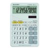 376788 sharp kalkulacka el m332bwh bila stolni desetimistna