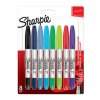 373908 sharpie popisovac twin tip mix barev 8ks 0 5 0 9mm permanentni blistr