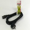 364806 1 sitovy kabel 230v napajeci cee7 vidlice c13 3m vde approved cerny logo
