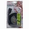 364785 1 sitovy kabel 230v prodluzovaci c13 c14 3m vde approved cerny logo blistr