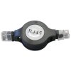 364443 sitovy lan kabel utp patchcord cat 5e rj45 samec rj45 samec 1 2 m nestineny navijeci cerny economy
