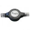 364446 sitovy lan kabel utp patchcord cat 5e rj45 samec rj45 samec 1 2 m nestineny navijeci cerny logo logo bag