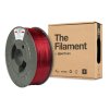 407103 the filament 3d filament petg 1 75mm 1000g tf 24028 transparent red