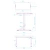 377370 13 ultradesk herni stul iron 132 5x60 5 cm 71 81 cm mechanicky nastavitelna vyska rgb podsviceni