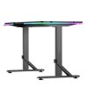 377370 7 ultradesk herni stul iron 132 5x60 5 cm 71 81 cm mechanicky nastavitelna vyska rgb podsviceni