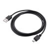 364032 2 usb kabel 2 0 usb a samec miniusb samec 3m cerny