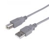 363606 1 usb kabel 2 0 usb a samec usb b samec 3m sedy plastic bag