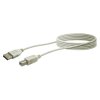 363606 2 usb kabel 2 0 usb a samec usb b samec 3m sedy plastic bag